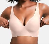 Multicolor Everyday Natural-Style Padded Seamless Bra