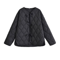 European And American-style Fashionable Cotton Coat For Women With A Heart-shaped Pattern
