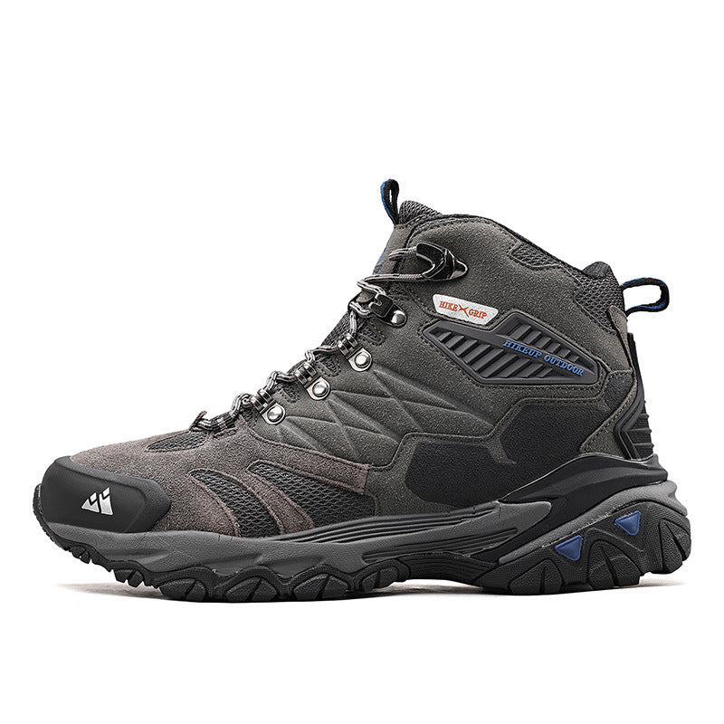 Outdoor Leisure Sports High-top Waterproof Non-slip Men's Hiking Shoes