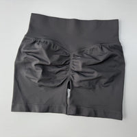 High Waist Stretch Breathable Quick-drying Running Seamless Shorts Sports Yoga Shorts