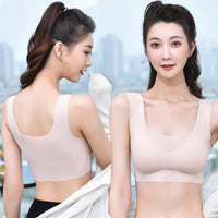 Seamless Underwear One-piece Women's Ice Silk Back Shaping Sports Yoga