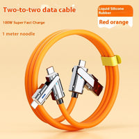 Mech Four-in-one Fast Charge Data Cable