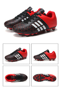 Soccer Shoes Men's And Women's Spike Children's Students Teenagers Plus Size Sports Training Shoes
