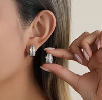 New Exquisitely Luxurious Womens Zircon High-quality Ear Clips