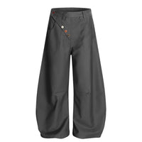 American-style Vintage Women's Versatile Wide-leg Pants