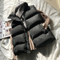 Cotton Vest Women's Short Winter Down