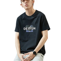 Pure Cotton Short-sleeve T-shirt Trendy Casual Top