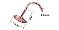 Nail Bar Stainless Steel Piercing Europe And America