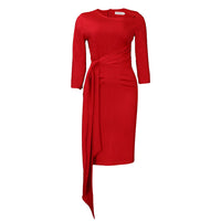 Elegant Plus-Size European And American Style Dress