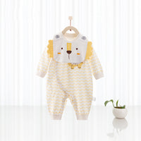 Cotton Jumpsuit Warm Newborn Crawling Suit