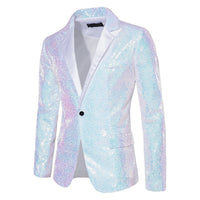 European And American Performance Dress Gold Sequined Suit