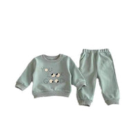 Boys And Girls Sweater Fashion Two-piece Suit