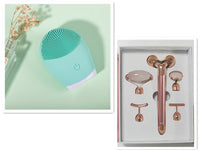 Electric Ultrasonic Silicone Facial Cleanser