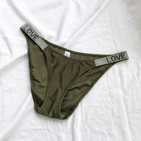 Sexy Rhinestone Fitness Sports Hip Lifting Briefs