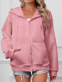 Women's Fashion Casual Zipper Jacket Coat