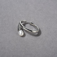 French Entry Lux Vintage Brass Plated 18K Real Gold Inlaid Pearl Ear Bone Clip