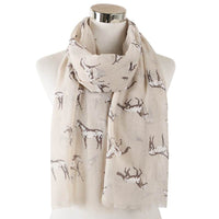 New Running Horse Scarf Animal Print Scarf