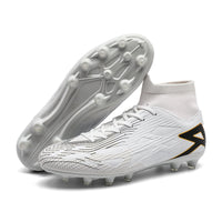 Turf Soccer Shoes Men's High-top Plus Size Football Shoes