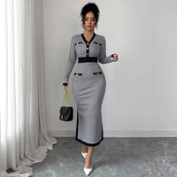 Fashionable Minimalist And Slim Fit Womens Dress