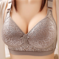 Women's Plus Size Thin And Comfortable Breathable Bra