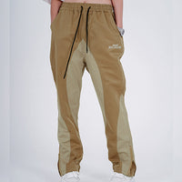 American High Street Alphabet Embroidered Panel Contrast Track Pants