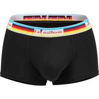 Men's Cotton Mid-rise Underwear Rainbow Belt Boxer Shorts