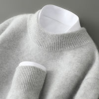 Men's Half-high Collar Thickened Loose Pullover