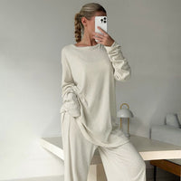 Long Sleeve Pajama Set Women's Loungewear