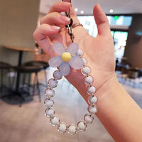 Pendant Short Beaded Chain Phone Case Lanyard