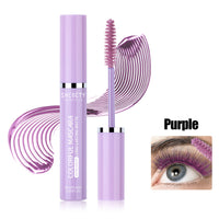 Color Mascara Waterproof Not Smudge Long Thick