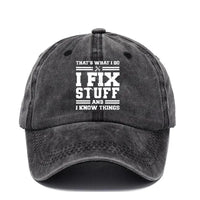 Washed Print Denim Baseball Cap Retro Versatile Soft Top Hat
