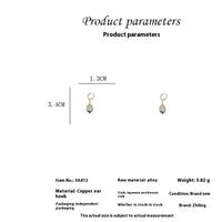 Green Opal Angel Tears Ear Clip