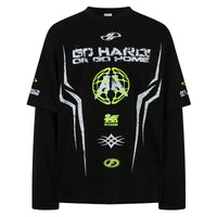 Fashion Personalized Men's Clothing American Retro Top