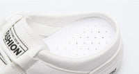 Summer Mesh Lazy One-foot Thick-soled Semi-support Shoes