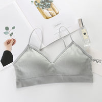 Little Bear Beauty Back Strap Wrapped Chest Tube Top Girl Without Steel