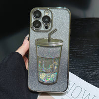 Electroplating Milky Tea Cup Phone Case