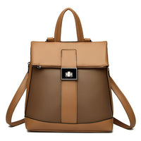 Multifunctional Womens Bag Summer-style Retro Backpack In European And American Designs