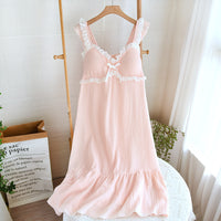 Solid Color Slip Nightdress Women's Casual Cool