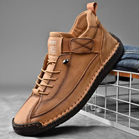 Large Men's Mid Top Martin Boots Outdoor Casual Shoes