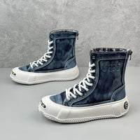 High-top Canvas Boots Fashionable All-match Fashion Boots Men