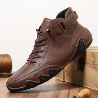 Plus Size Octopus Men's High-top Martin Boots Spring And Summer Men's Casual Ankle Boots TEMU Xi Yin