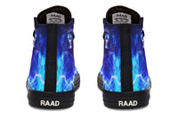 Fashion Printed Couple High Top Canvas Shoes