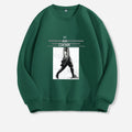 Men's Casual All-matching Round Neck Long Sleeve Top Loose Leisure Sweater