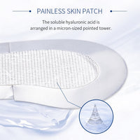 Hyaluronic Acid Line-stretching Micro-needle Eye Patch Lifts And Diminishes Fine