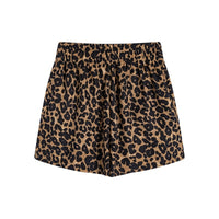 Women's Loose Summer Drapey Straight-Cut Cropped Pants