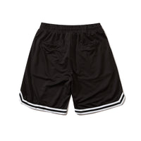 Brand Letter Embroidery Stitching Casual Shorts