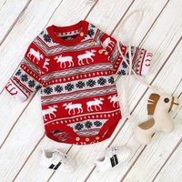 European And American Baby Onesie Autumn Long Sleeves