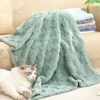 Pet Blanket Sleep Warm Dog Pet Bed