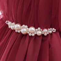 Girls' Fashion Simple Mesh Princess Dress