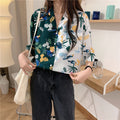 Printed Shirt Women's Design Small Niche Korean Version